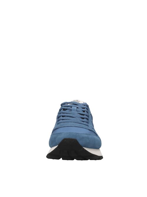 Sneakres in pelle ecopelle e tessuto SUN68 | Z36101AVIO SCURO